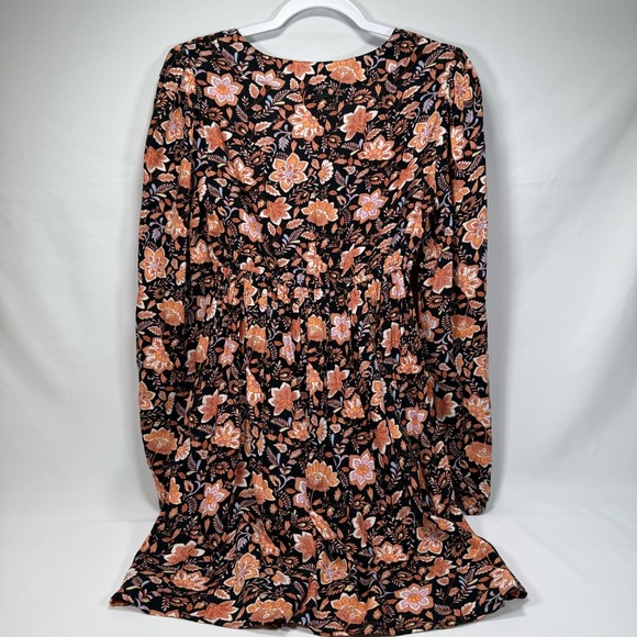 NWT New Billabong Women's Sweetest Dream Mini Dress Small S 8 Cute Floral Soft - Picture 6 of 8
